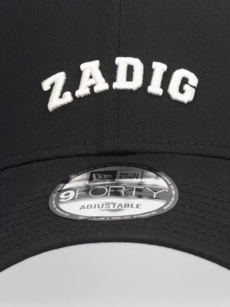 ZADIG&VOLTAIRE czapka z daszkiem czarna