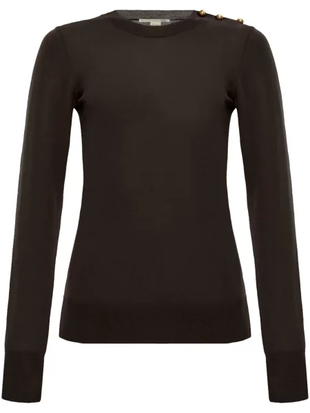 Pulover Stella Mccartney de lână maro