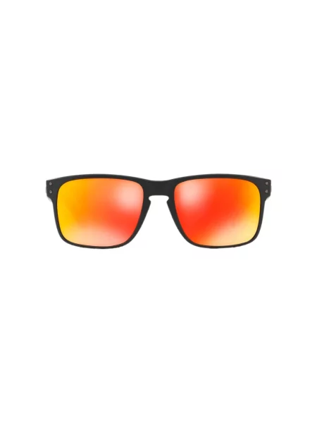 Okulary przeciwsłoneczne Oakley Holbrook matte black/prizm ruby czarne