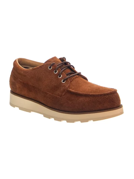 Półbuty Timberland sznurowane skórzane brązowe