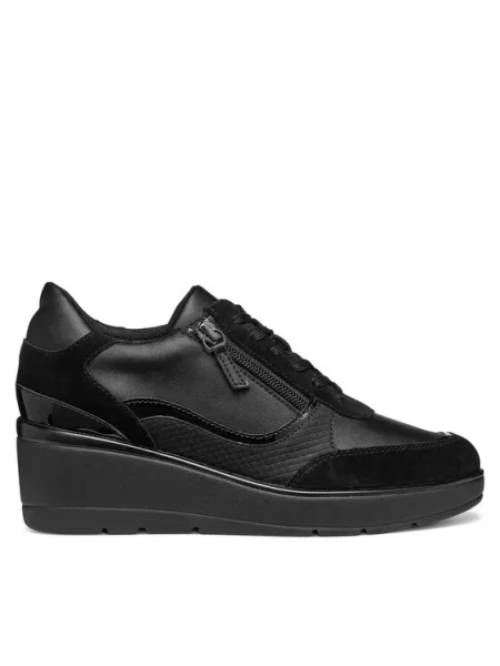 Sneakersy Geox czarne