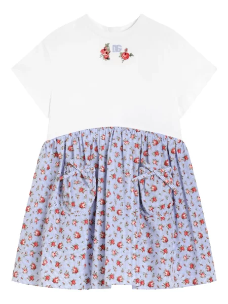Sukienka dziecięca Dolce And Gabbana biała