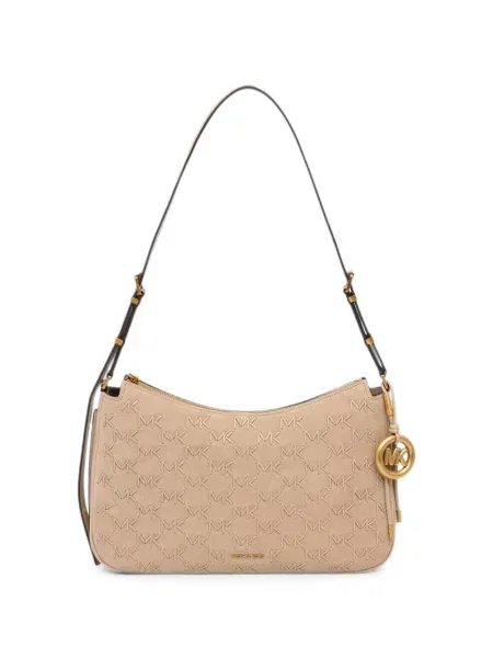 Pandantiv Michael Michael Kors din piele cu autograf plic verde