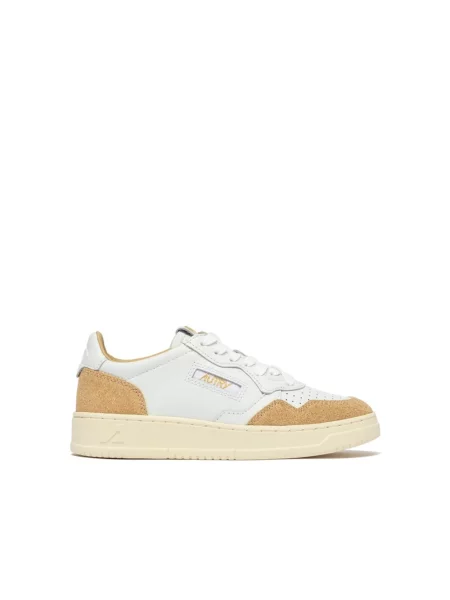 Sneakersy Autry skórzane beżowe