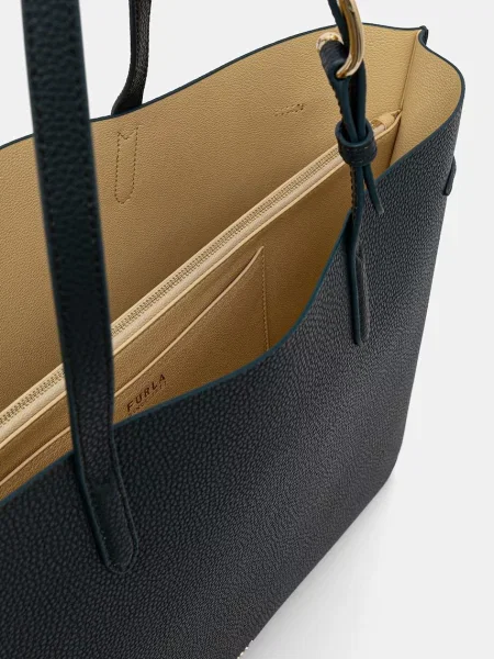 Кожаная сумка шоппер Furla