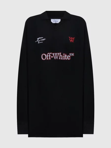 Сукня з логотипом Off-white чорна