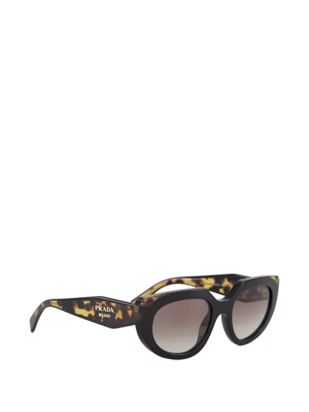 Ochelari de soare Prada cu imprimeu geometric negru