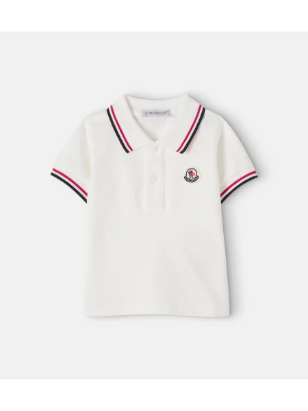 Gyerek pólóing Moncler Enfant fehér