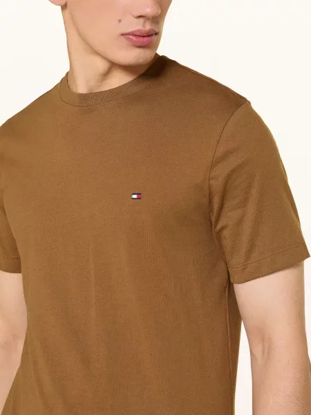Tommy Hilfiger Tričko hnědá