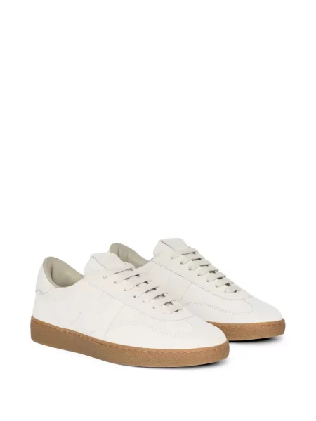 Sneakerși Msgm din piele de căprioară cu autograf