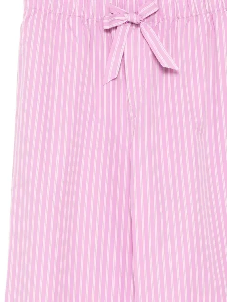 Pantaloni Tekla din poplin roz