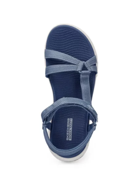 Sandale Skechers cu bretele albastru