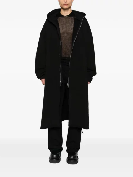 Geacă Rick Owens Drkshdw cu glugă negru