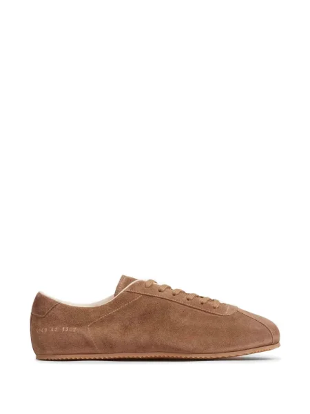 Sneakerși Common Projects din piele de căprioară maro