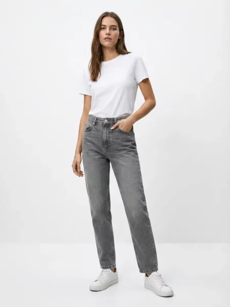Зауженные джинсы Ltb Jeans из лиоцела серый