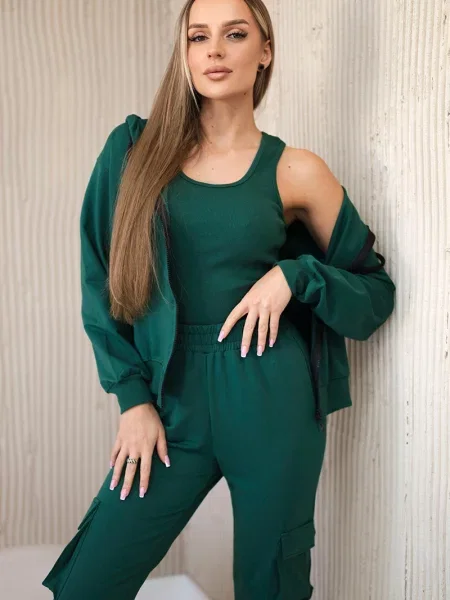 Spodnie Kesi zielone