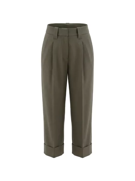 Pantaloni Brunello Cucinelli verde