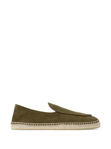 Espadrile Jimmy Choo de catifea verde
