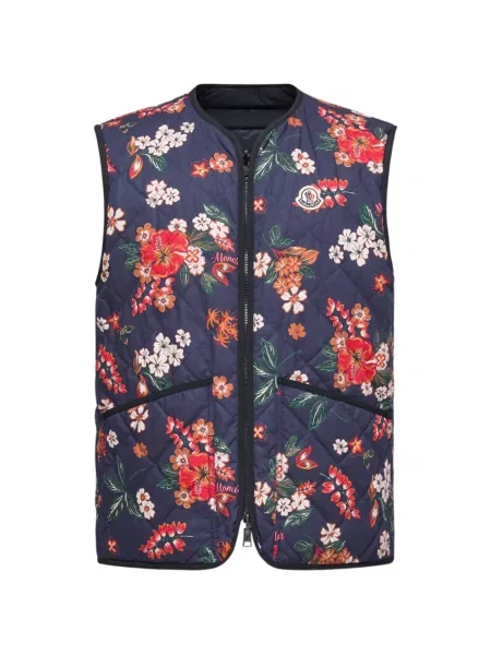 Елек Moncler ватирана синьо