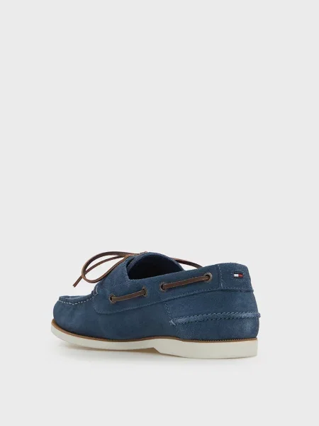 Замшевые туфли Tommy Hilfiger синие