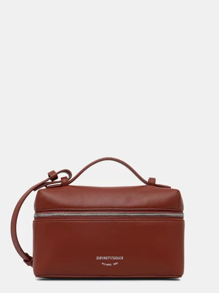 Emporio Armani geantă crossbody pentru femei din piele