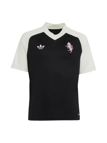 ADIDAS PERFORMANCE Tehnička sportska majica Juventus Turin Pre-Match prljavo roza / crna bijela