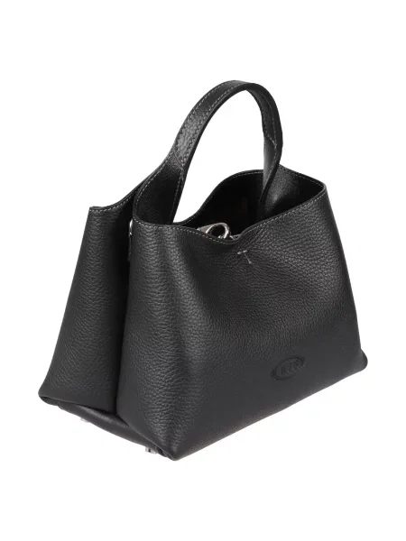 Torebka Tod's skórzana czarna