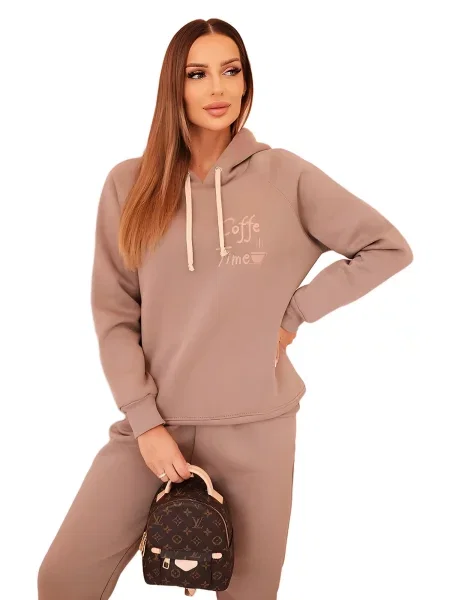 Lumera Tepláková súprava tmavošedá