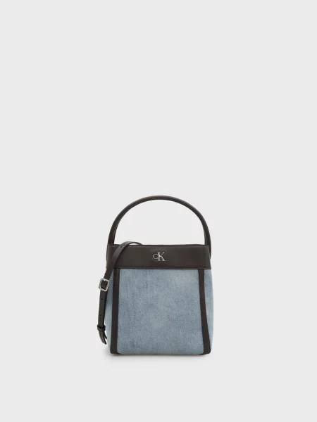 Сумка Calvin Klein з ремінцями блакитна