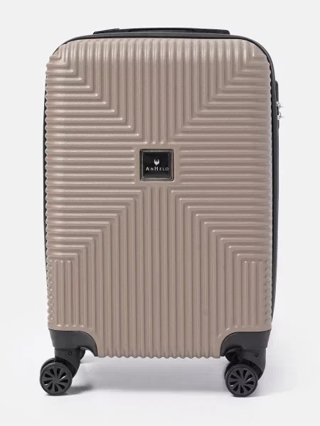 Чемодан Ricco Grande золотой