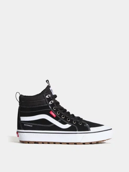Замшевые ботинки Vans черные