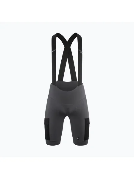 Pantaloni scurți de ciclism pentru bărbați ASSOS Tactica Bib Shorts T5 rubust grey gri