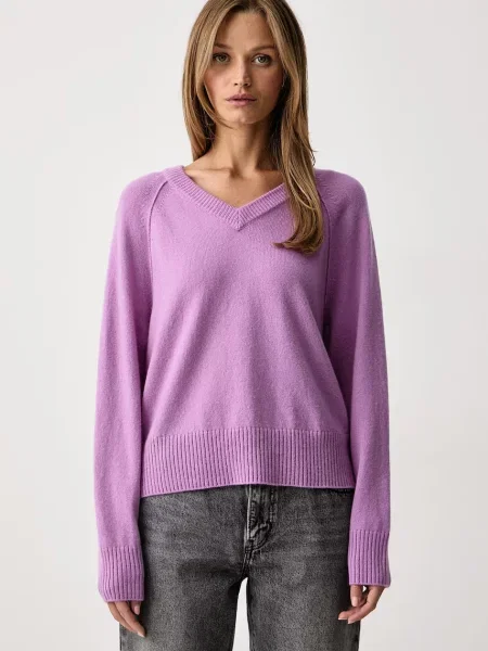 Marc O'Polo sweter wełniany fioletowy