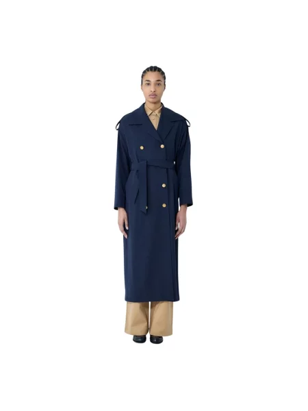 Płaszcz Max Mara niebieski