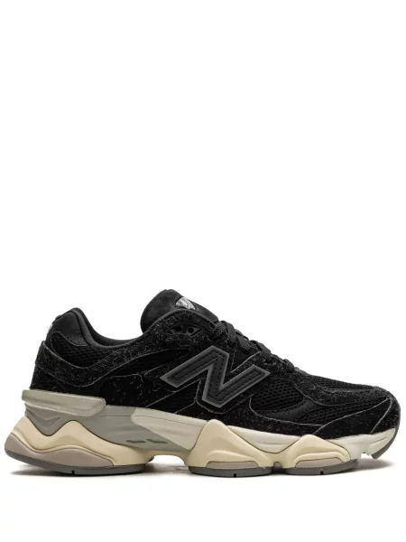 Sneakerși New Balance cu șireturi din dantelă negru
