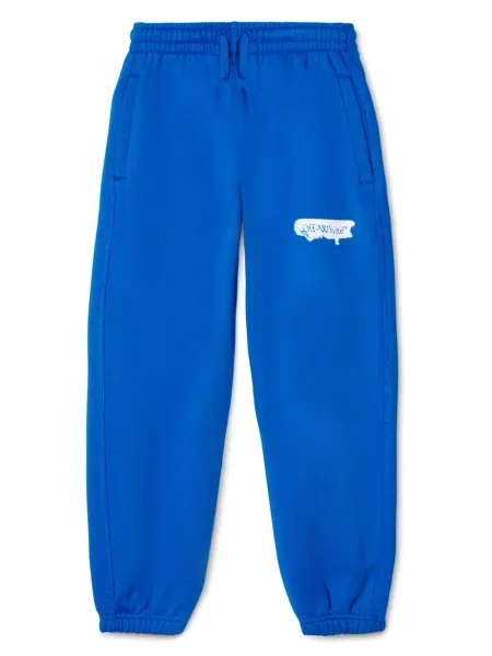 Dětské kalhoty Off-white bílé