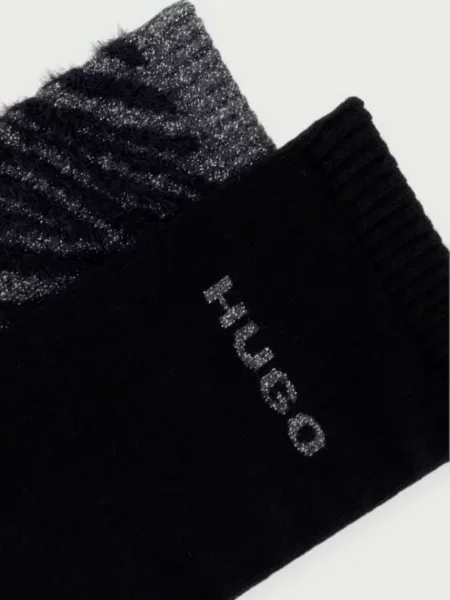 Носки Hugo с принтом зебра