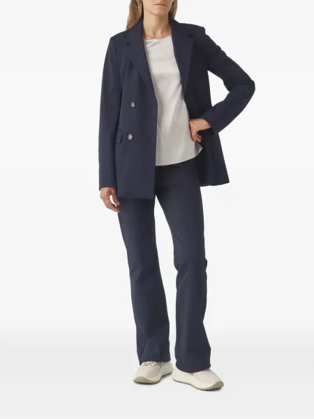 Scurt top Max Mara din satin alb