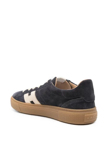 Sneakerși Hogan cu autograf albastru