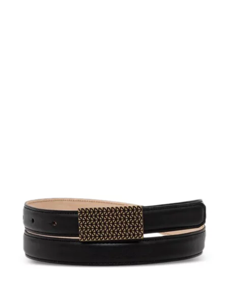 Curea Emporio Armani cu cataramă negru