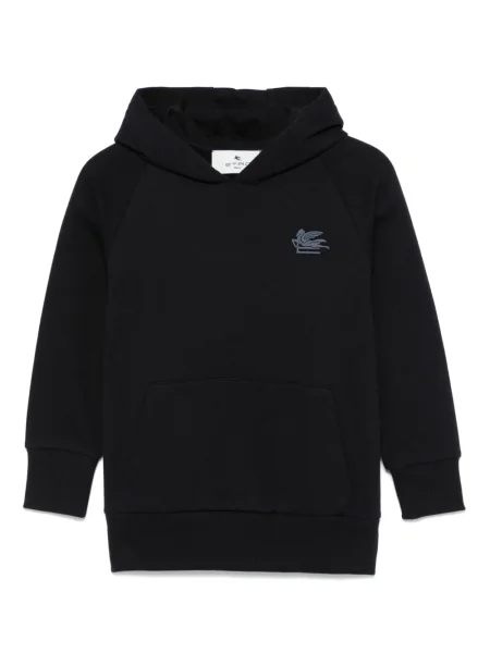 Bluza z kapturem dziecięca Etro niebieska