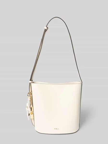 Torebka ze skóry z detalem z logo model ROXIE' Furla biała