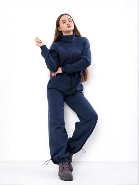 Комбінезон Носи своє темно-синій бавовна/поліестер синій