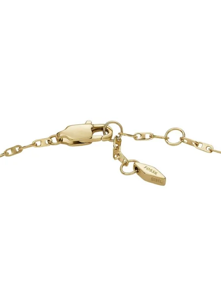 Brăţară Fossil transparente auriu