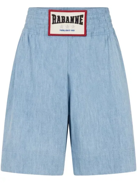 Szorty jeansowe Rabanne niebieskie