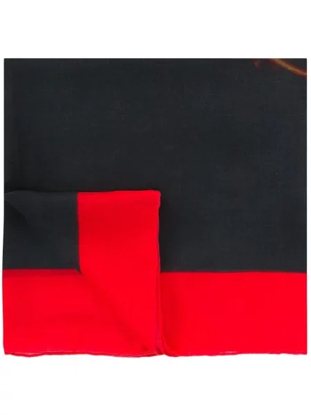 Fular Givenchy cu imagine negru