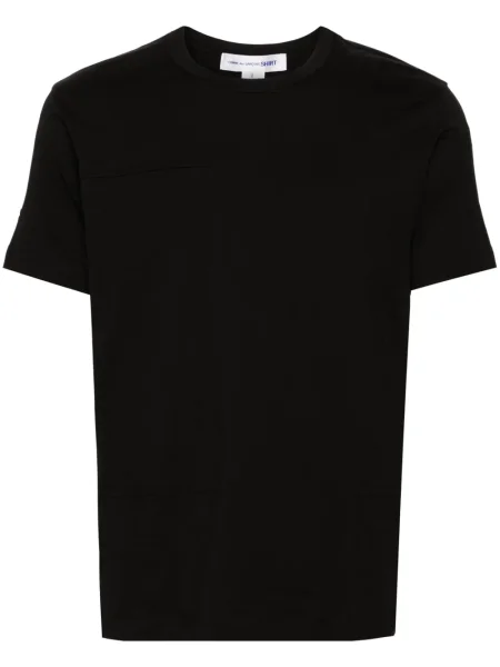 Tricou Comme Des Garçons Shirt cu decolteu rotund negru