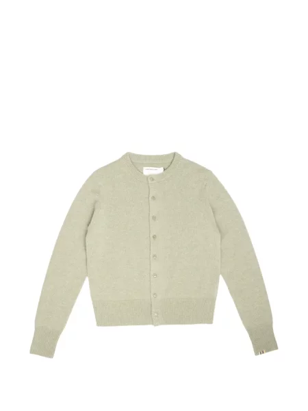 Cardigan Extreme Cashmere din cașmir verde
