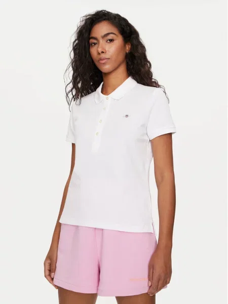 Gant Polo Shield biały