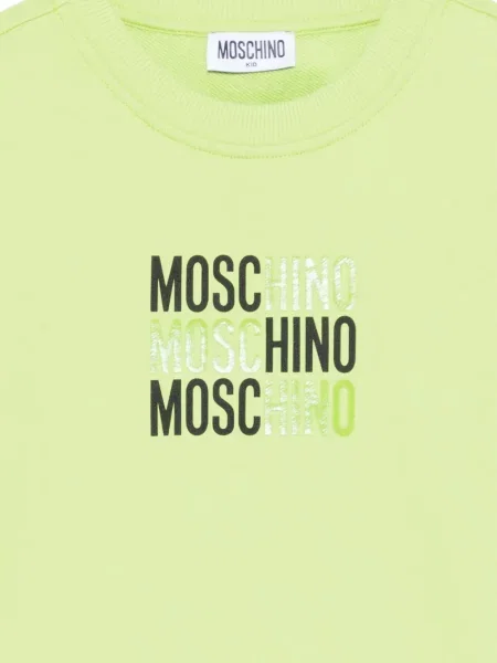 Bluza dziecięca Moschino zielona
